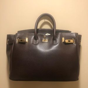 Brown Italy Handbag
